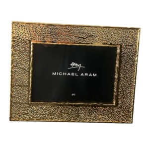 Designer Michael Aram Picture Frame Gold